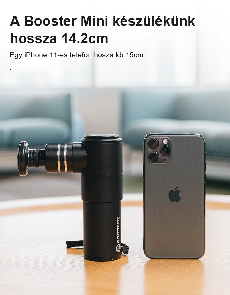 Booster Mini Masszázspisztoly